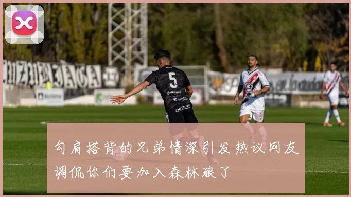 勾肩搭背的兄弟情深引发热议网友调侃你们要加入森林狼了